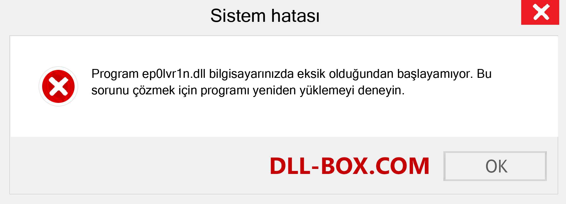 ep0lvr1n.dll dosyası eksik mi? Windows 7, 8, 10 için İndirin - Windows'ta ep0lvr1n dll Eksik Hatasını Düzeltin, fotoğraflar, resimler